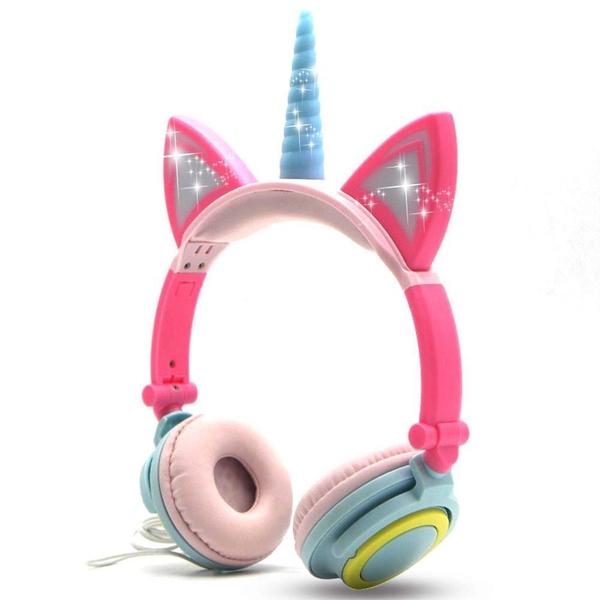 Glittery Unicorn Headphones