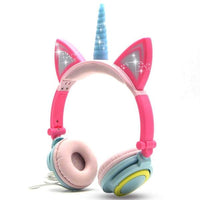 Thumbnail for Glittery Unicorn Headphones