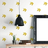 Thumbnail for Glittery Unicorn Wall Decal (36pcs)