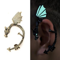 Thumbnail for Glow In Dark Dragon Ear Cuffs