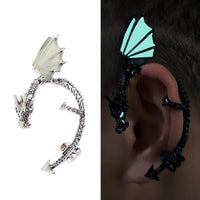 Thumbnail for Glow In Dark Dragon Ear Cuffs