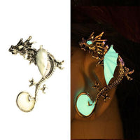 Thumbnail for Glow In Dark Dragon Ear Cuffs
