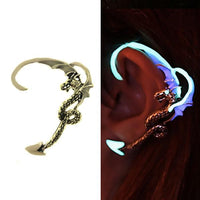 Thumbnail for Glow In Dark Dragon Ear Cuffs