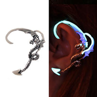 Thumbnail for Glow In Dark Dragon Ear Cuffs