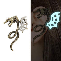 Thumbnail for Glow In Dark Dragon Ear Cuffs