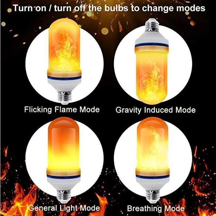 Gravity Sensor LED Flame Light - PeekWise