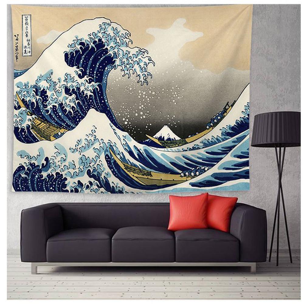 "Great Wave" of Kanagawa Tapestry PeekWise