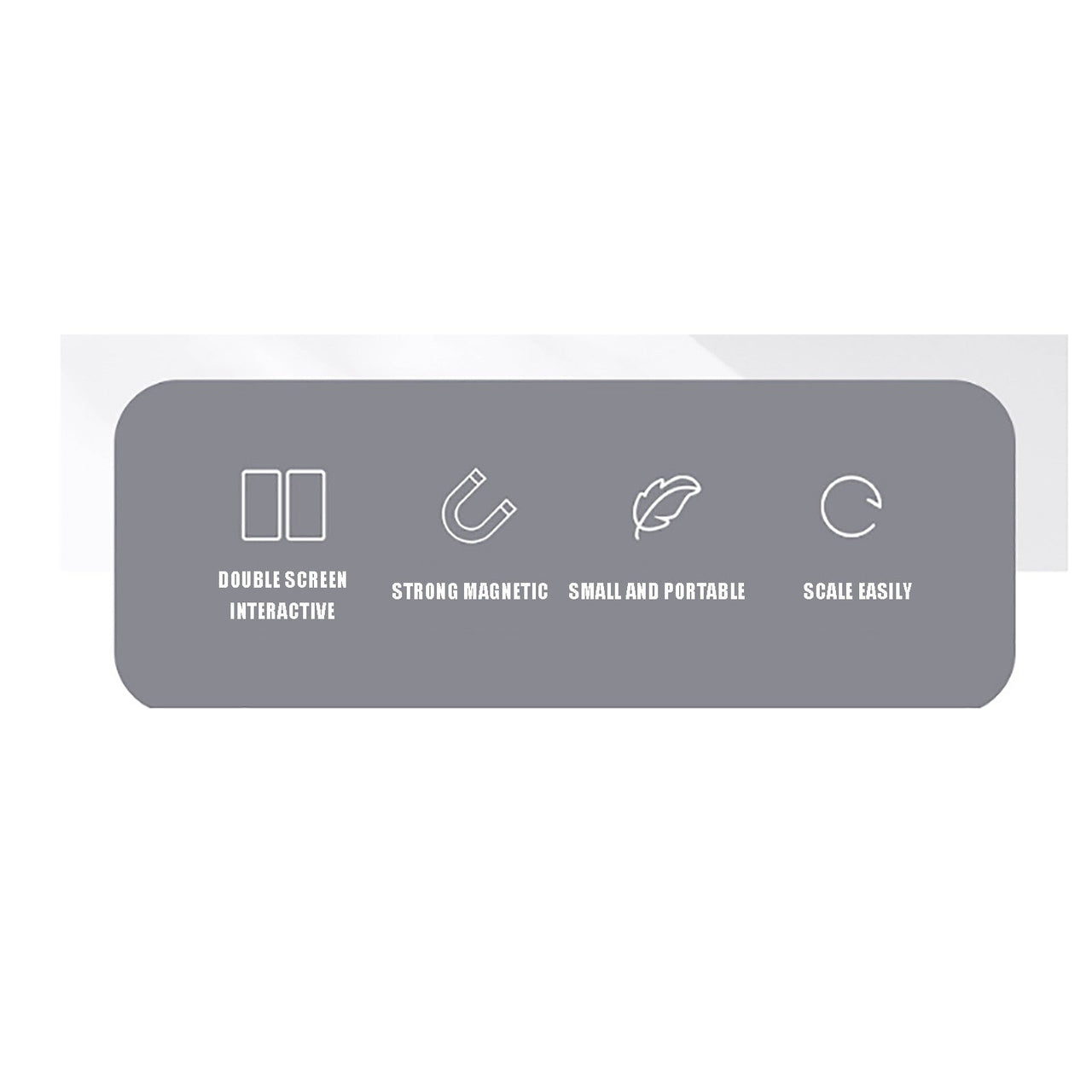 Magnetic Folding Holder for Phone Stand Holder Extension Multi Screen Adjust Support Laptop Side Mount Connect Tablet Bracket