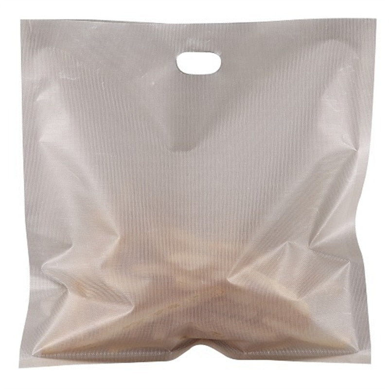 5pcs/set Toaster Bag Non-stick Bread Bag Reusable Sandwich Bag Glass Fiber Toast Microwave Oven Heating Pastry Tool
