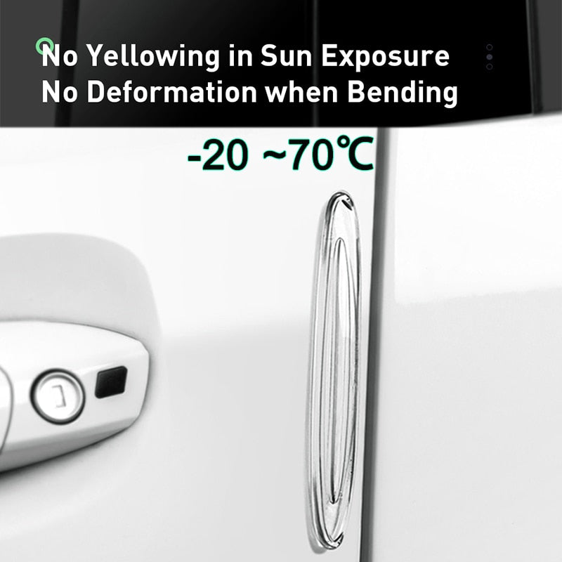 Car Door Anti Collision Strip & Door Edge Guards Anti Rub Protector