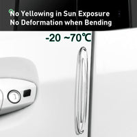 Thumbnail for Car Door Anti Collision Strip & Door Edge Guards Anti Rub Protector
