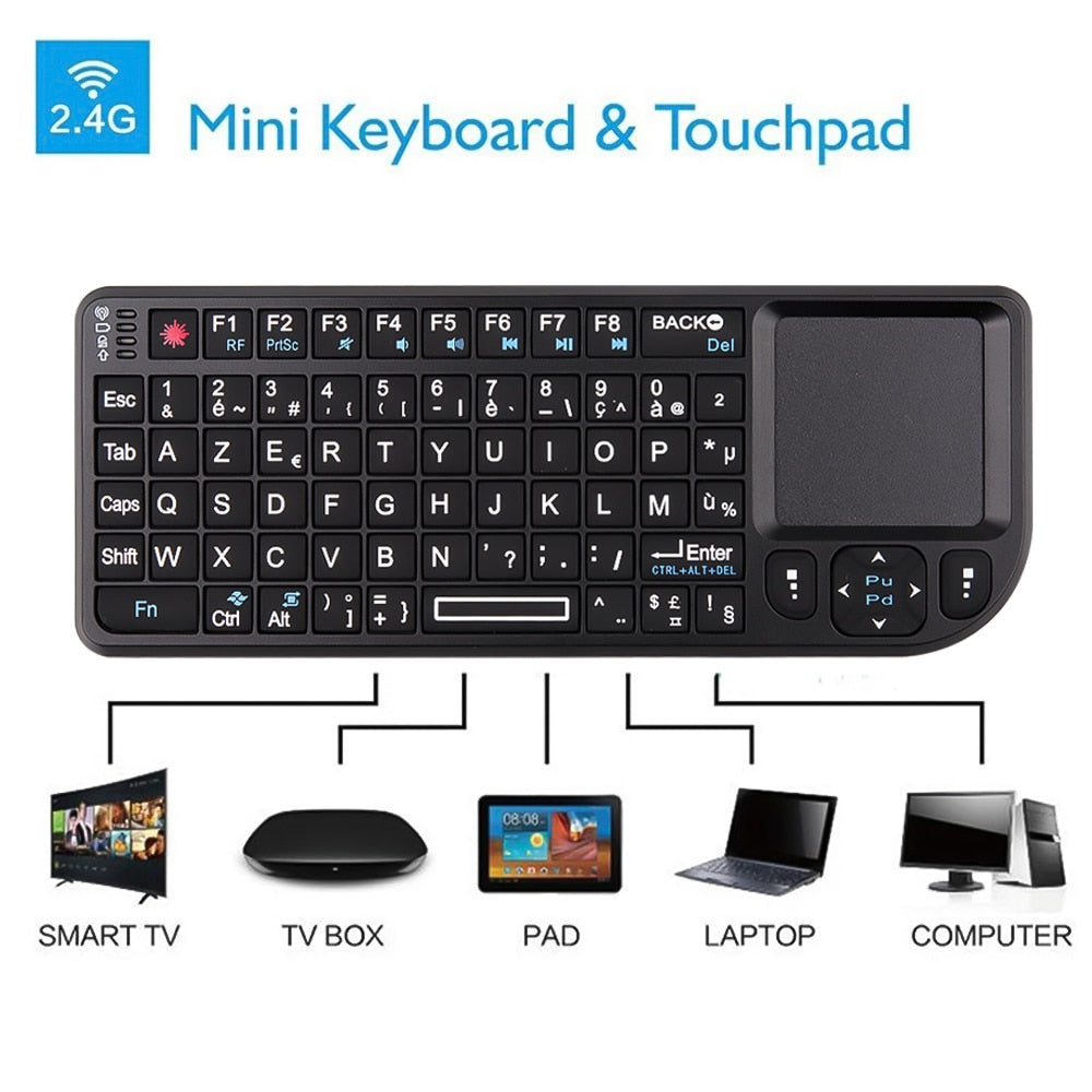 Mini Keyboard and Touchpad