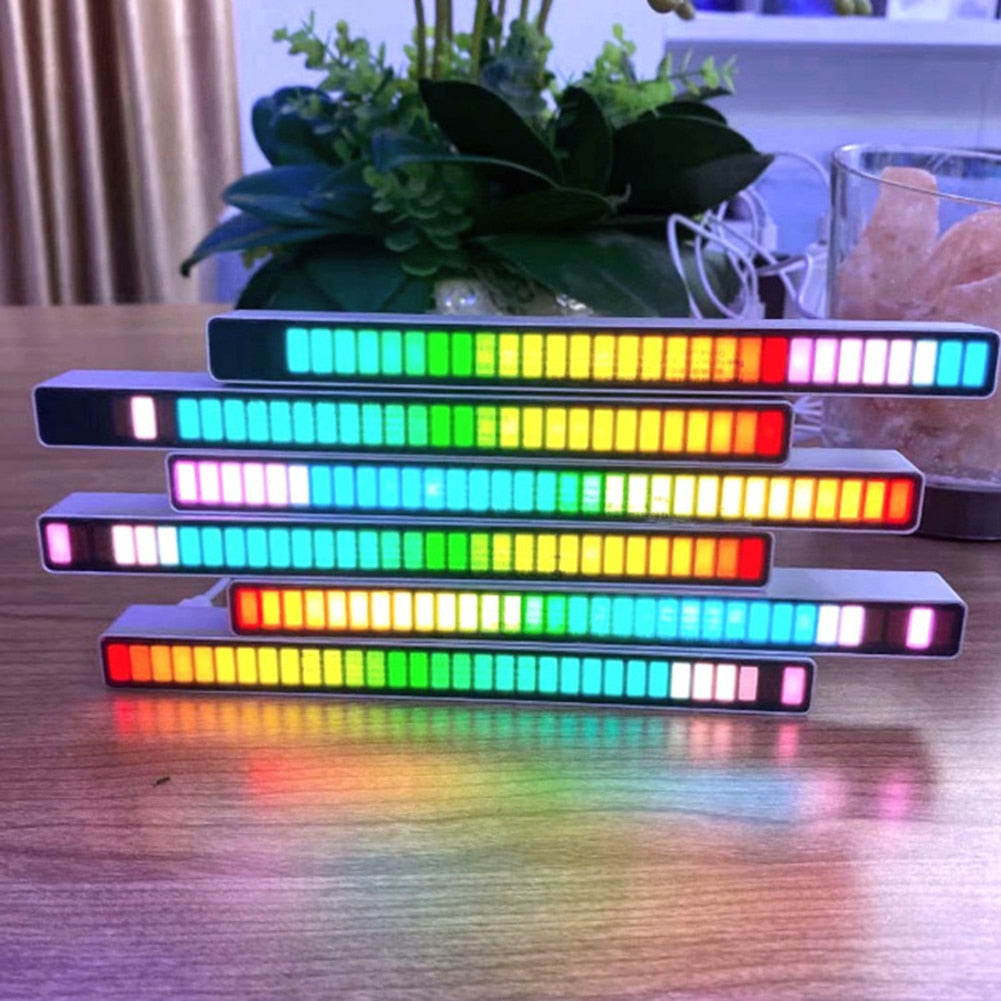 RGB Sound Control Rhythm Recognition Light Bar