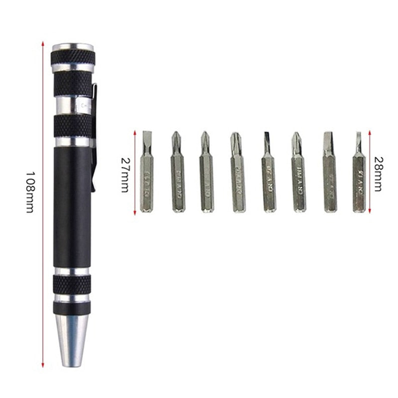 8 in 1 Precision Screwdriver Pen