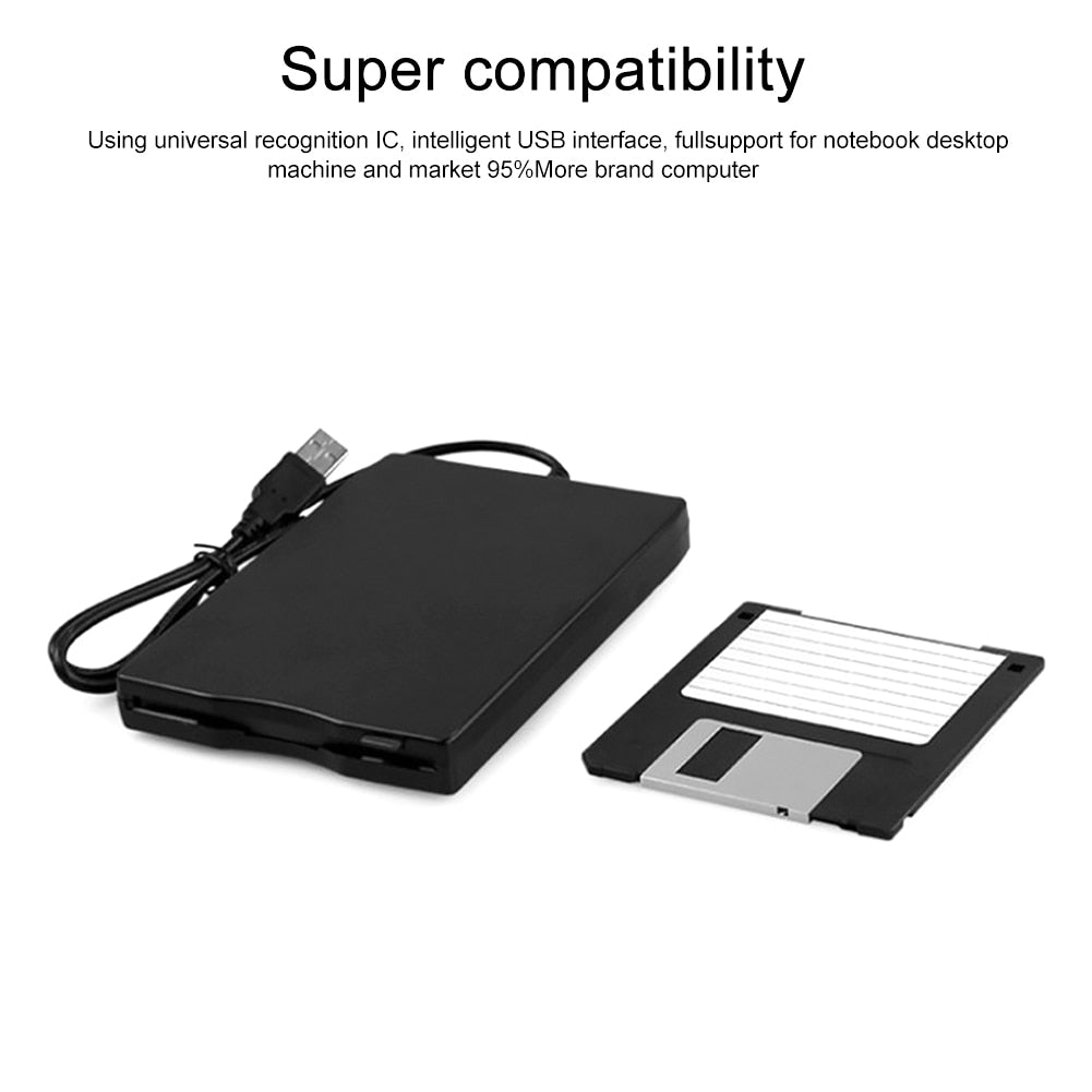 3.5" External Floppy Disk Drive