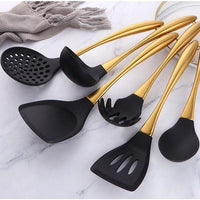 Thumbnail for Gold Cooking Utensils Set PCS PeekWise