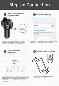 Thumbnail for 5 in 1 Bluetooth FM Transmitter