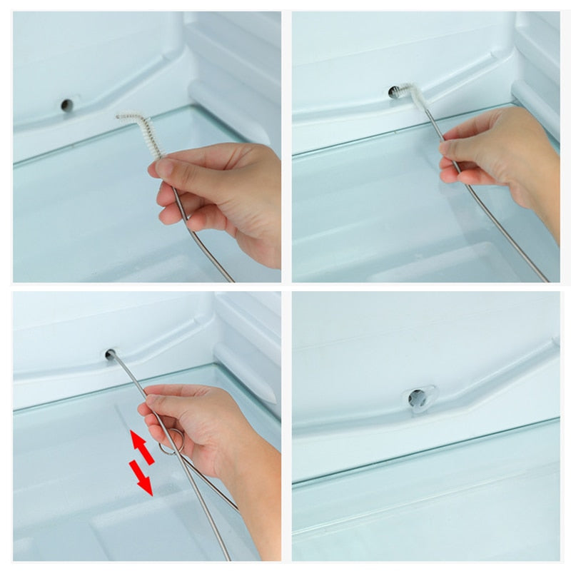 Refrigerator Drain Cleaning Brush