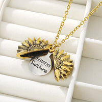 Thumbnail for Girasole™ - Sunflower Pendant Necklace (Buy 2 Get 1 FREE Today Only)!