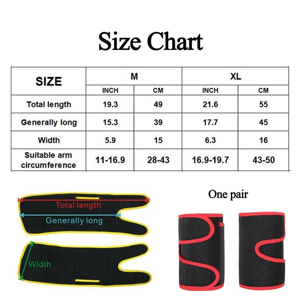 Arm Trimmer Shaping Wraps PeekWise