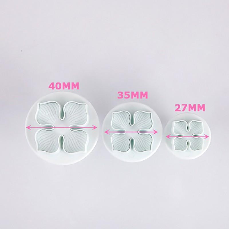 3 Piece Set - Flower Shape Pastry Decorating Tools
