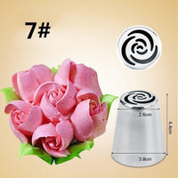 Thumbnail for pc Set Flower Shape Icing Nozzles PeekWise