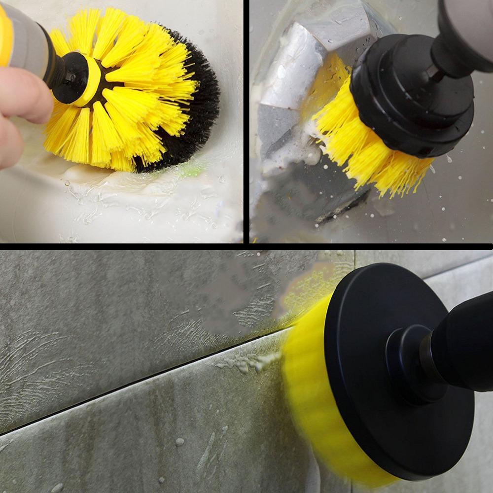 Power Scrubber Drill Brush Kit
