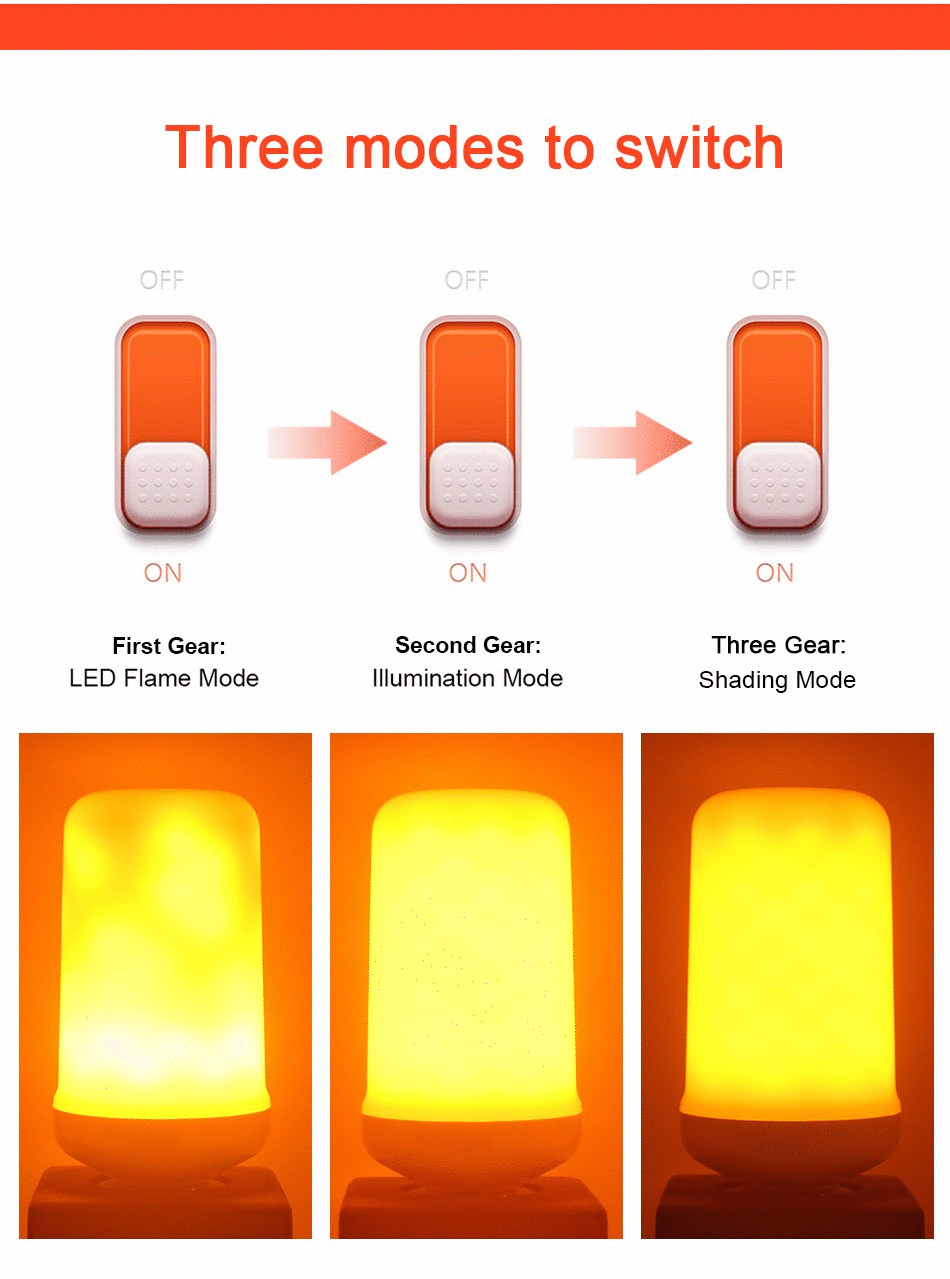 Firelight - Lifelike LED Flame Light Bulb