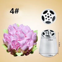 Thumbnail for pc Set Flower Shape Icing Nozzles PeekWise