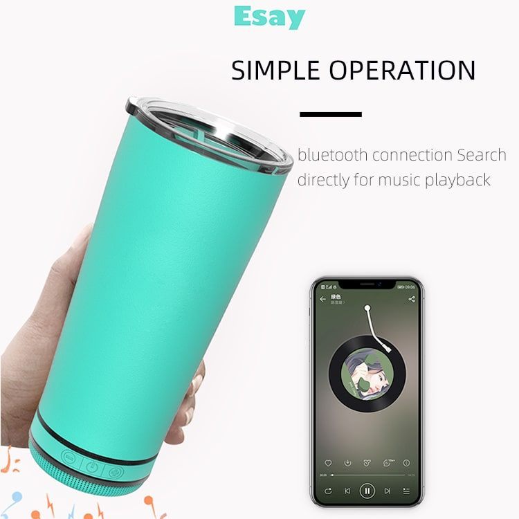 Bluetooth Speaker Tumbler PeekWise