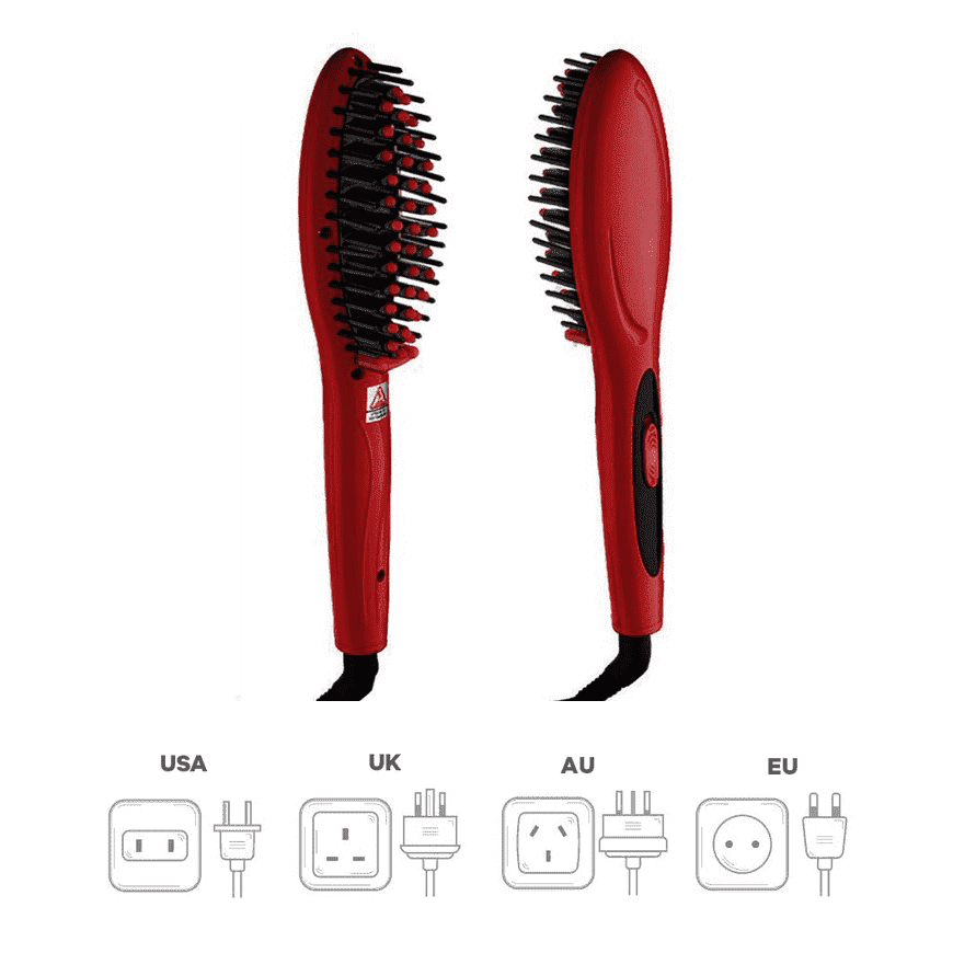 Hair Straightening Brush - PeekWise