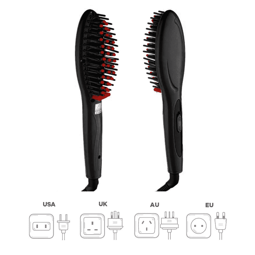 Hair Straightening Brush - PeekWise