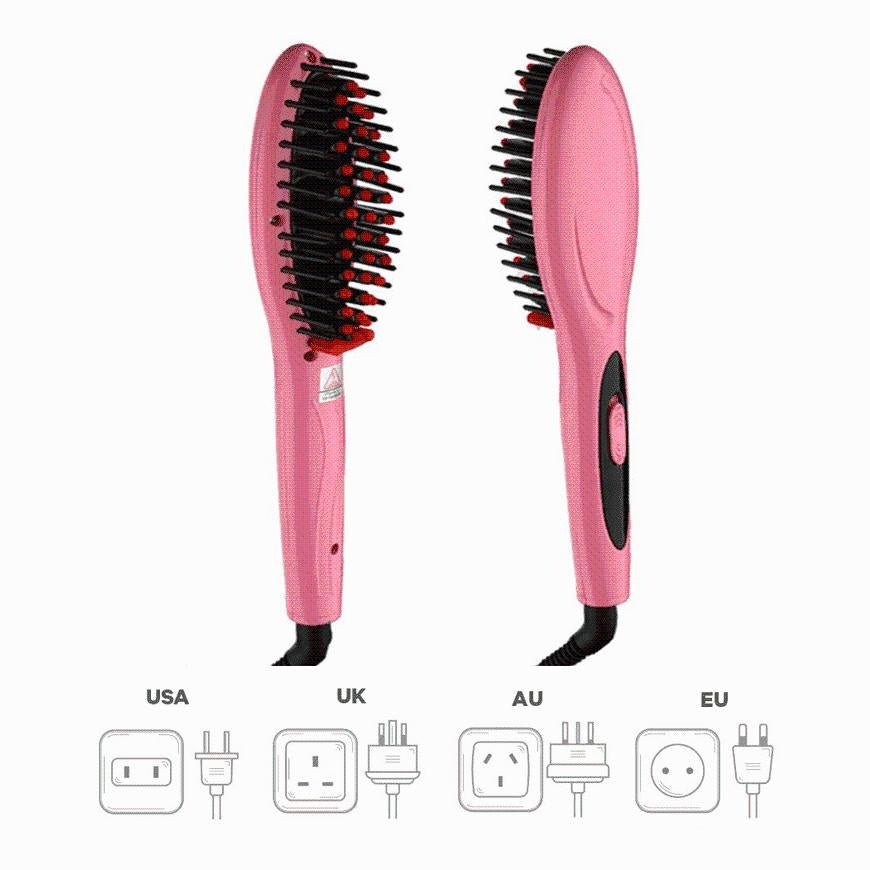 Hair Straightening Brush - PeekWise