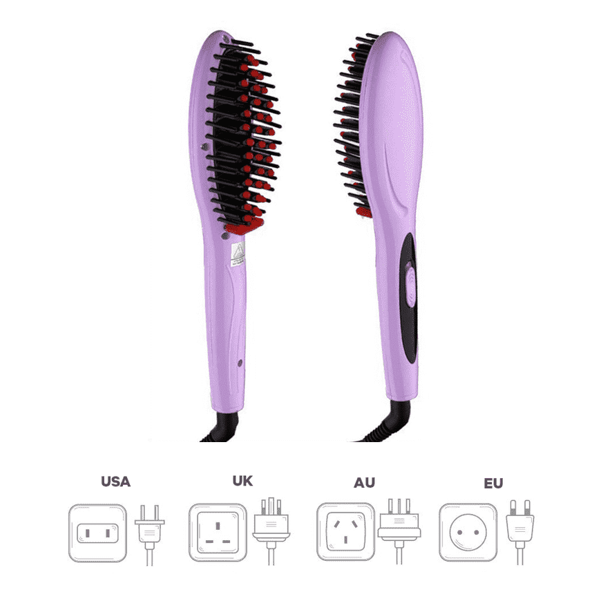 Hair Straightening Brush - PeekWise