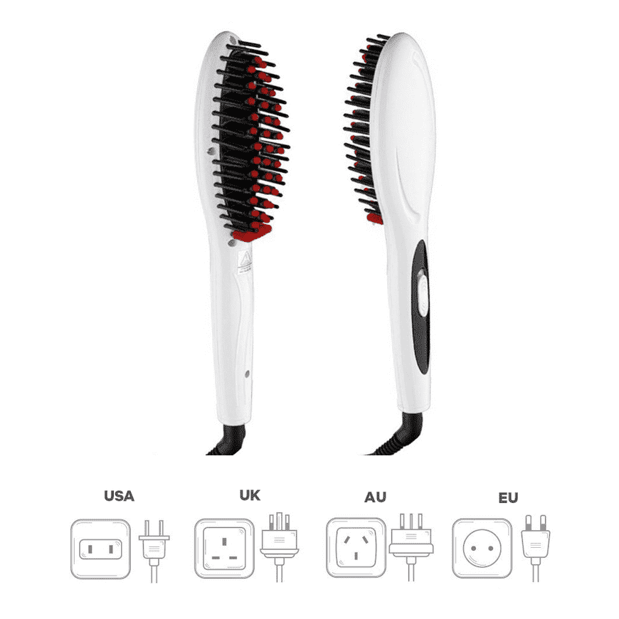 Hair Straightening Brush - PeekWise