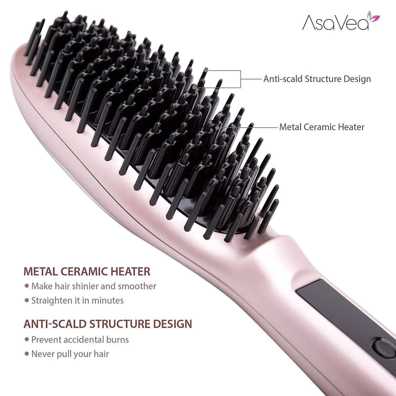 Hair Straightening Brush - PeekWise