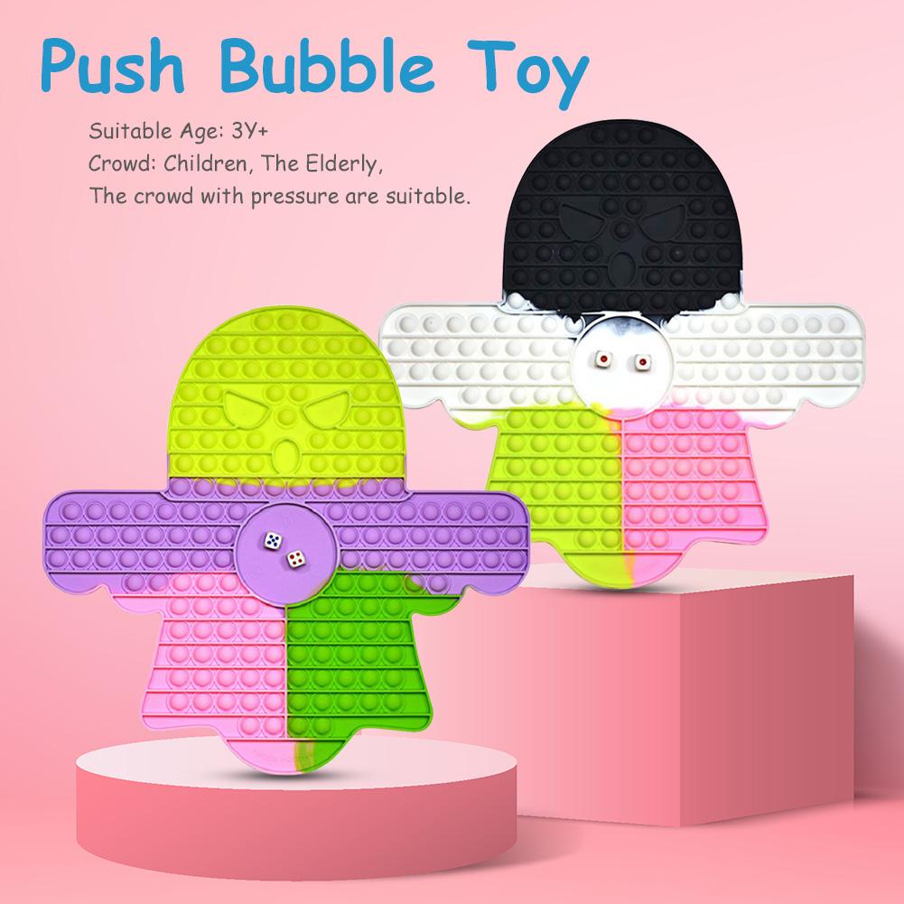 Halloween Pop It Chess Broad