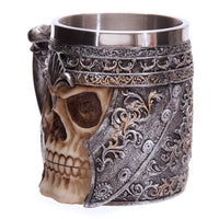 Thumbnail for Hand Painted Viking Skull Mug