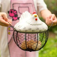 Thumbnail for Handmade Animal Kitchen Basket