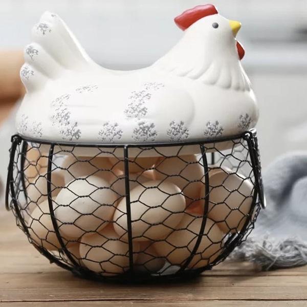 Handmade Animal Kitchen Basket