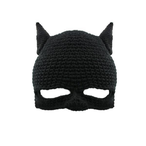 Handmade Bat Mask Beanie