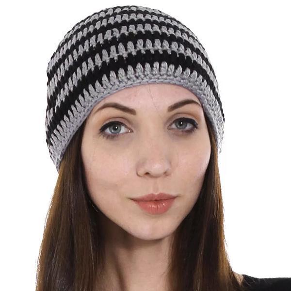 Handmade Knitted Beard Beanie