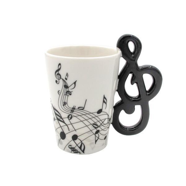 Handmade Musical Note Mug