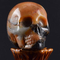 Thumbnail for Handmade Natural Skull Crystals (Various Gemstones)