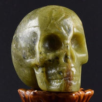 Thumbnail for Handmade Natural Skull Crystals (Various Gemstones)