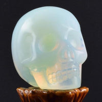 Thumbnail for Handmade Natural Skull Crystals (Various Gemstones)