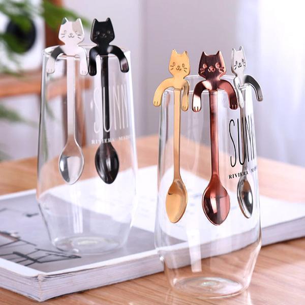 Hanging Cat Teaspoon