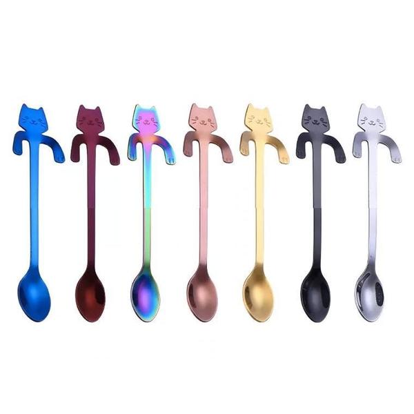 Hanging Cat Teaspoon