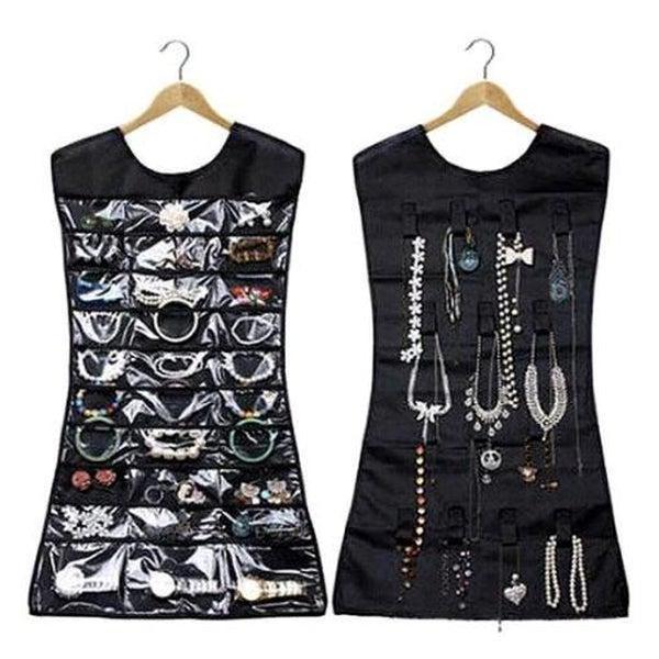Hanging Dress Shaped Accessories Organizer
