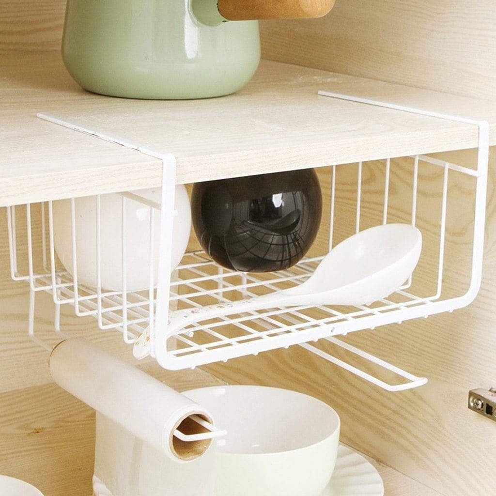 Hanging Organizer Under-Cabinet Shelf - PeekWise